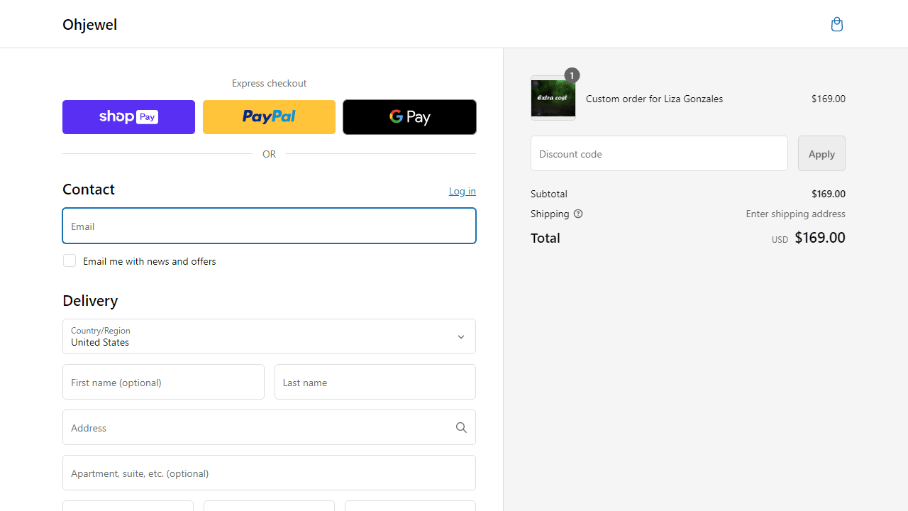 How to apply Ohjewel coupon code